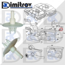 Щипка кора врата Volkswagen Golf III Vento